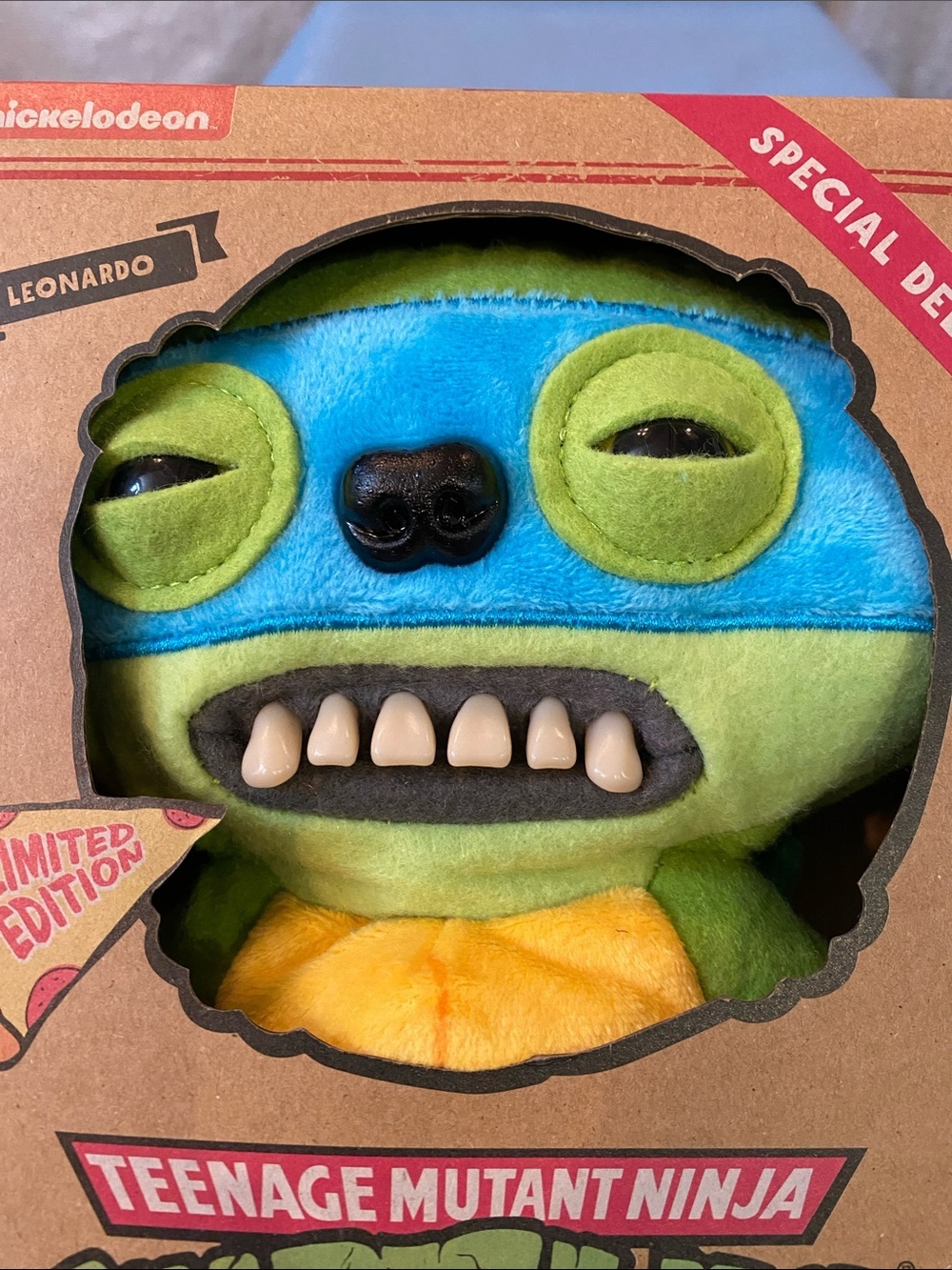 NEW Limited Edition Nickelodeon Teenage Mutant Ninja Turtles Leonardo Fuggler